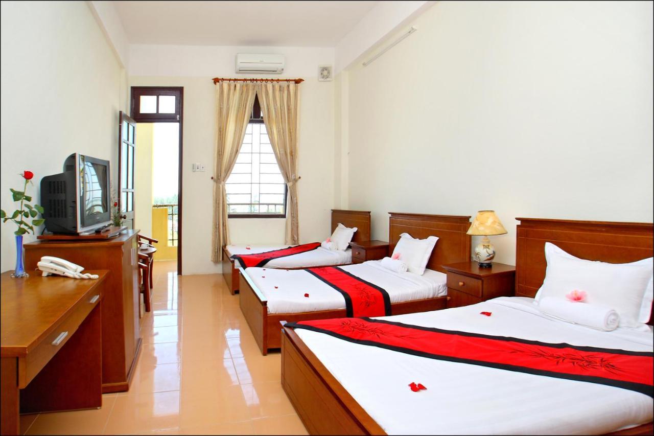 An Luong Cua Dai Beach Hotel View Beach & River מראה חיצוני תמונה