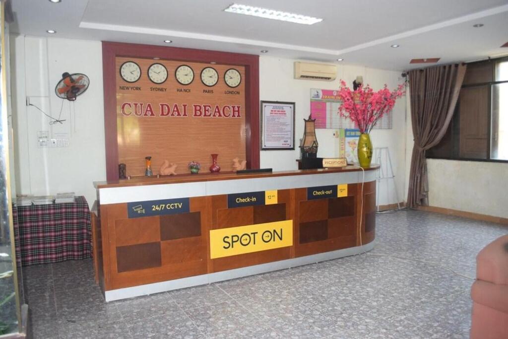 An Luong Cua Dai Beach Hotel View Beach & River מראה חיצוני תמונה