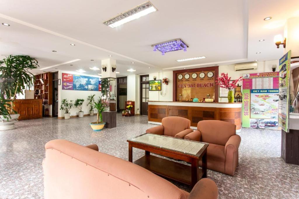 An Luong Cua Dai Beach Hotel View Beach & River מראה חיצוני תמונה