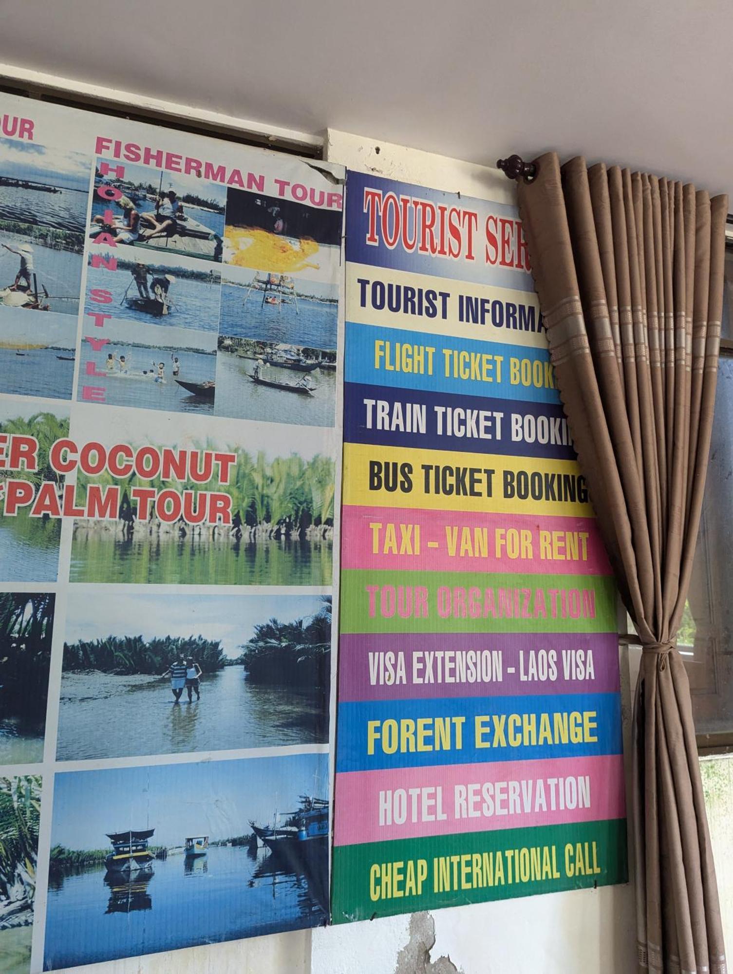 An Luong Cua Dai Beach Hotel View Beach & River מראה חיצוני תמונה